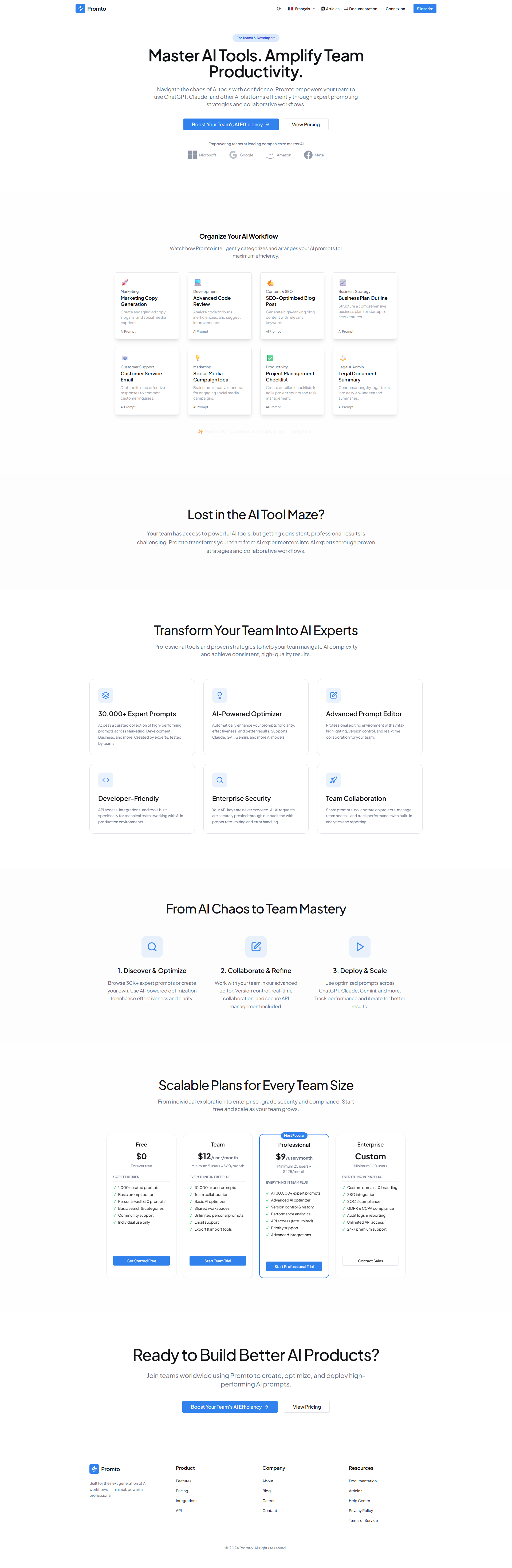 AI Productivity SaaS preview